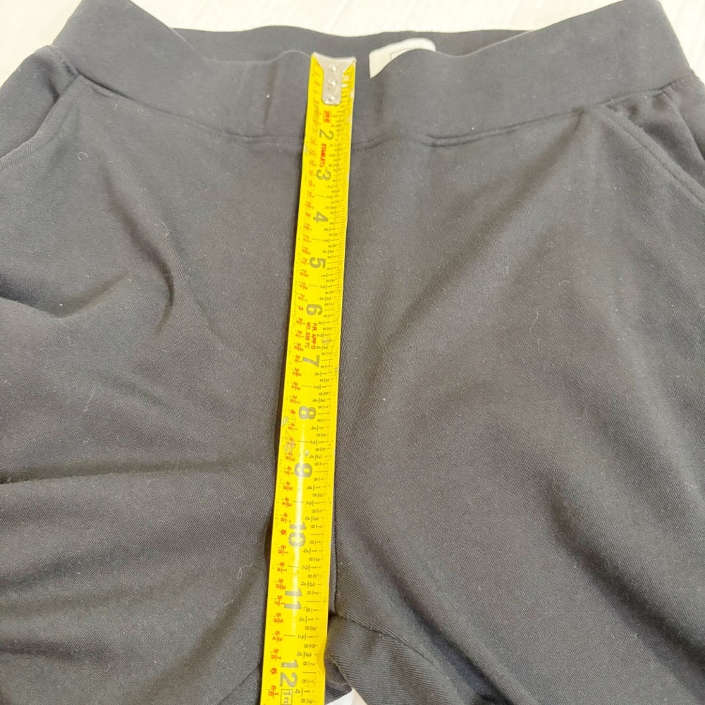 AYR Pants The High Hopes Wide Leg Size Medium Black Pima Cotton Modal Wide Leg - Picture 15 of 16